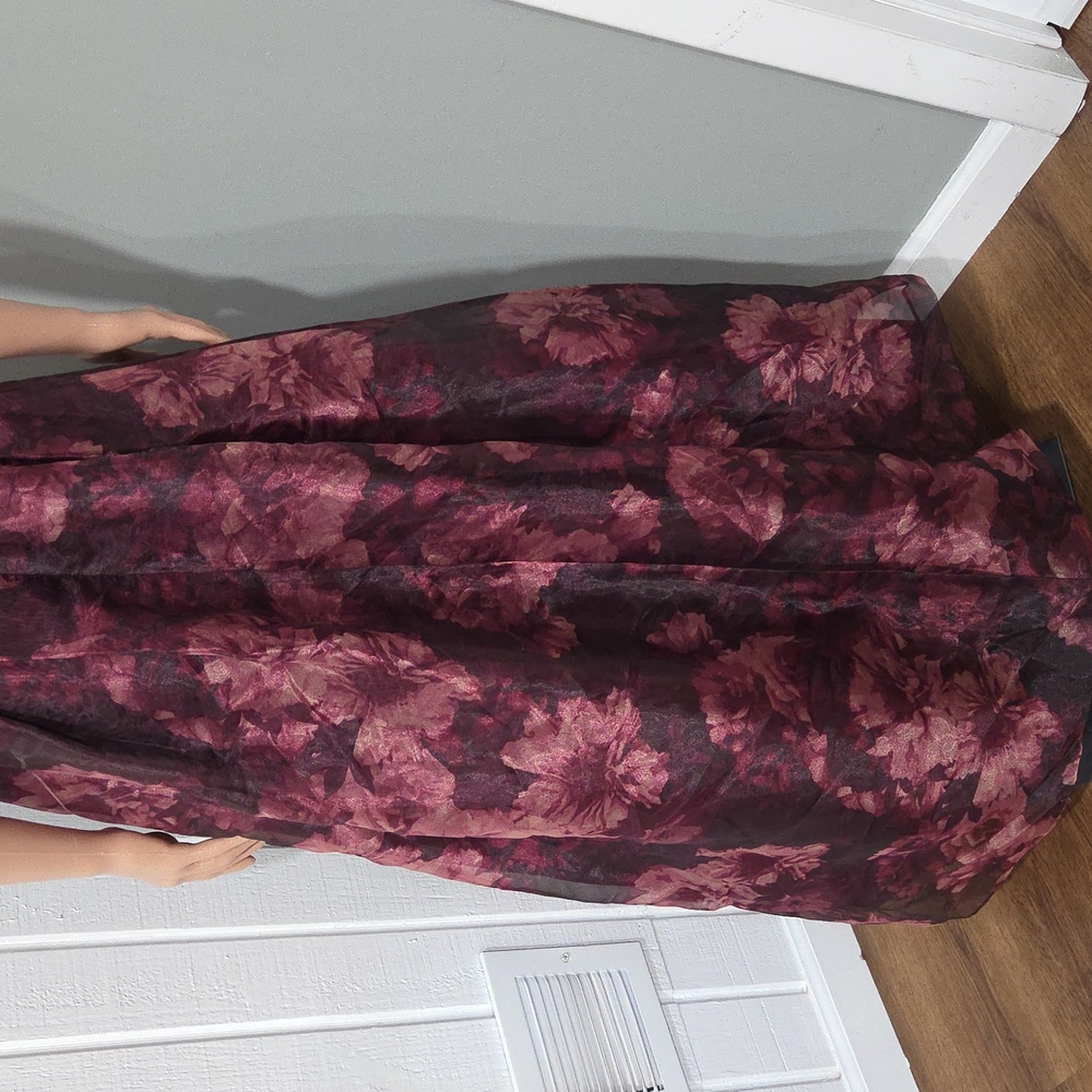 Eliza J Burgundy Dress - Picture 9 of 13